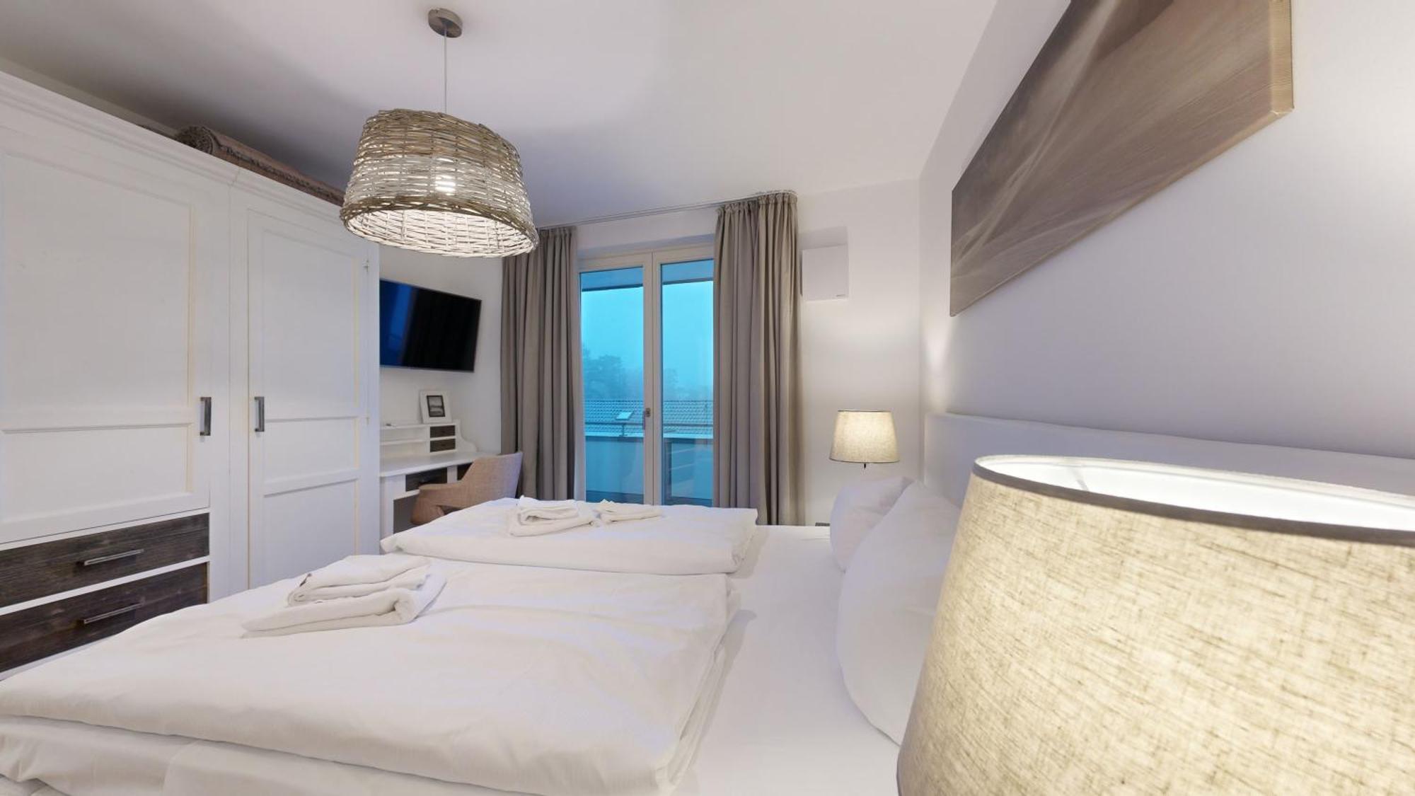 Strandnahe Fewos Mit Terrasse Oder Dachterrasse, Strandhaus Seeblick, Binz Eksteriør billede
