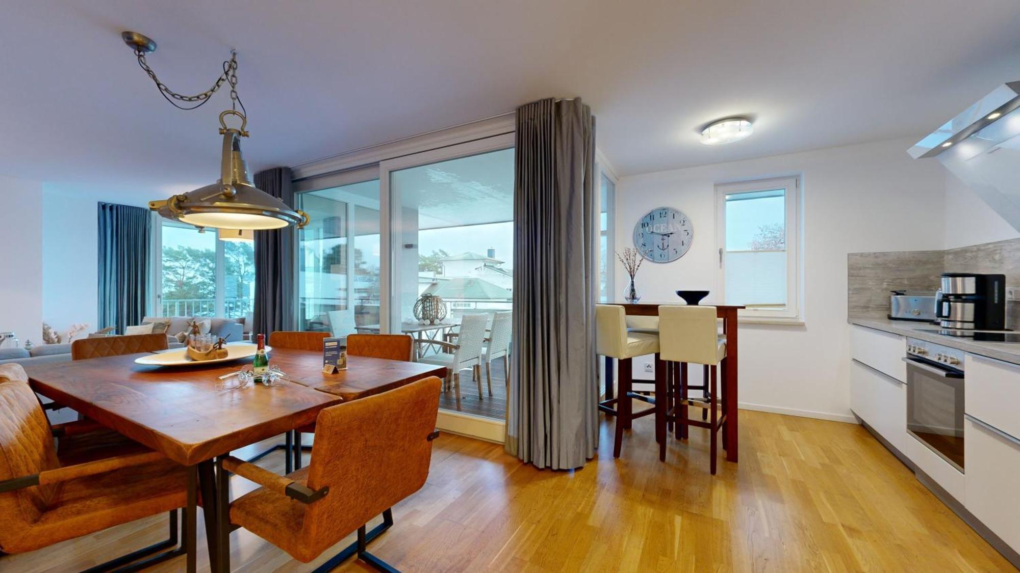 Strandnahe Fewos Mit Terrasse Oder Dachterrasse, Strandhaus Seeblick, Binz Eksteriør billede