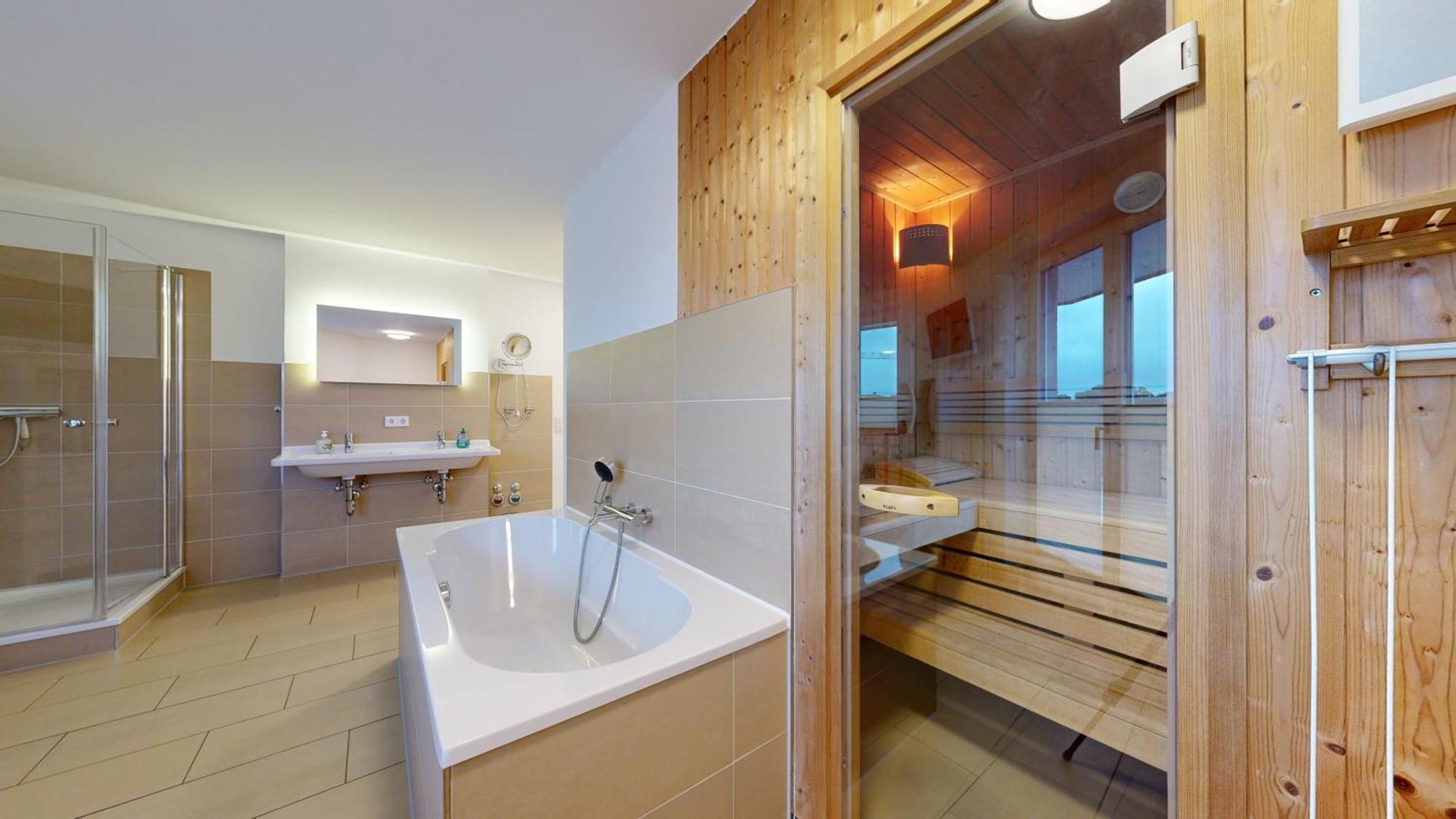 Strandnahe Fewos Mit Terrasse Oder Dachterrasse, Strandhaus Seeblick, Binz Eksteriør billede