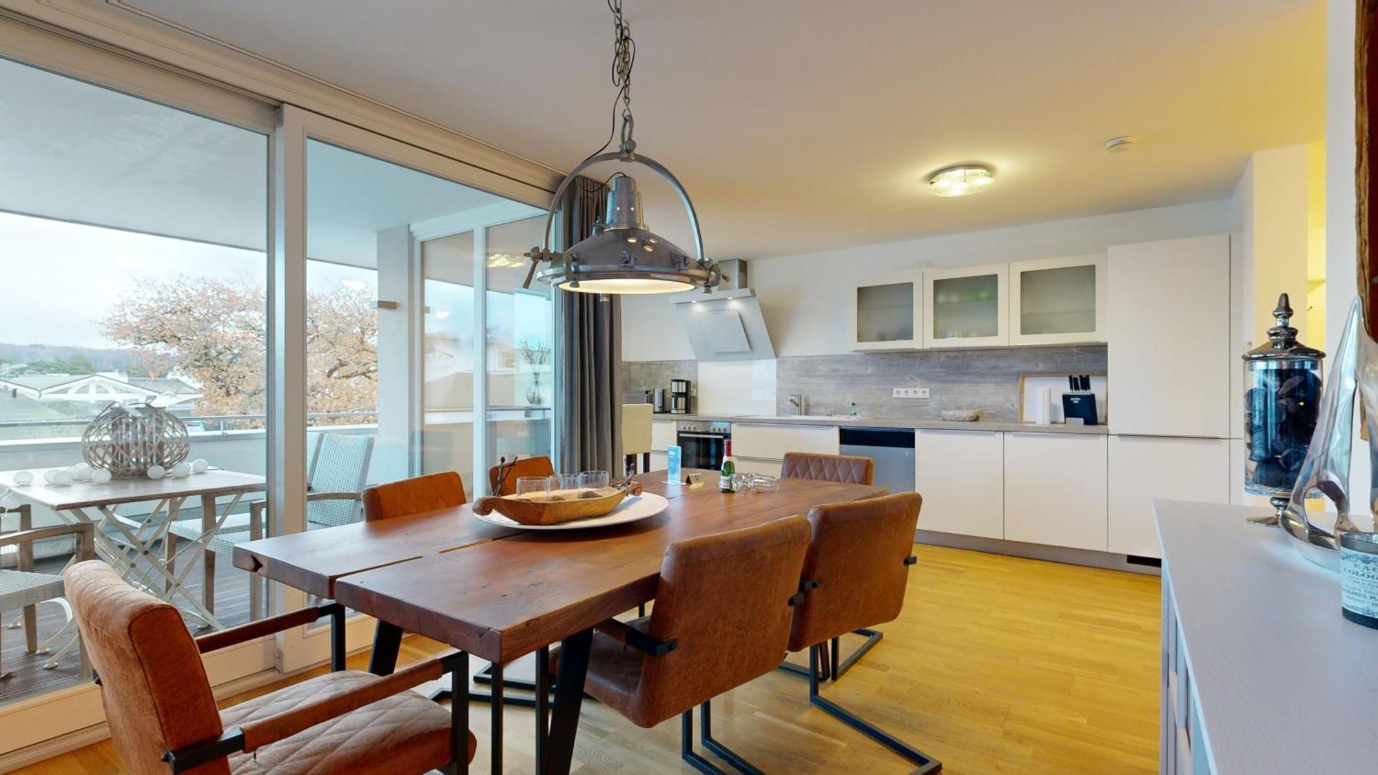 Strandnahe Fewos Mit Terrasse Oder Dachterrasse, Strandhaus Seeblick, Binz Eksteriør billede