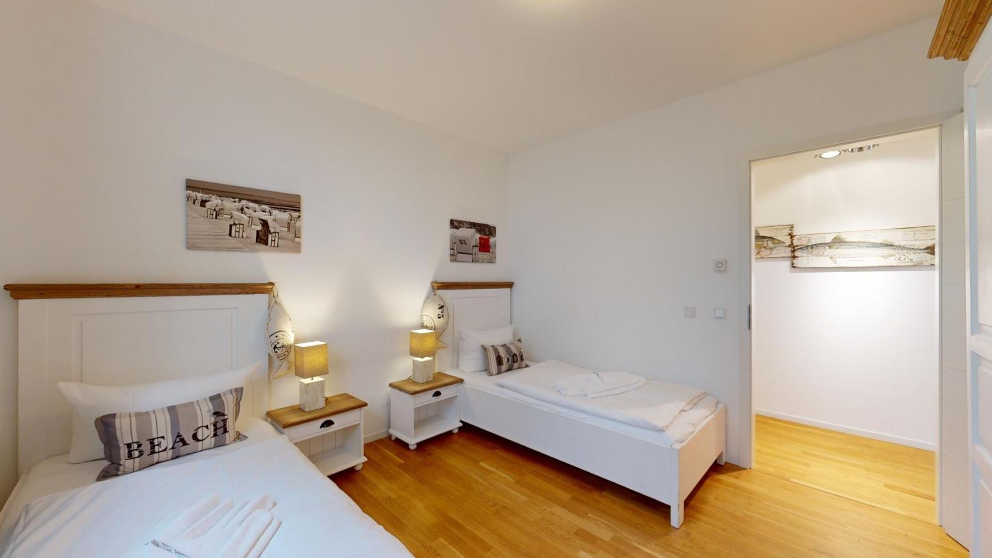 Strandnahe Fewos Mit Terrasse Oder Dachterrasse, Strandhaus Seeblick, Binz Eksteriør billede