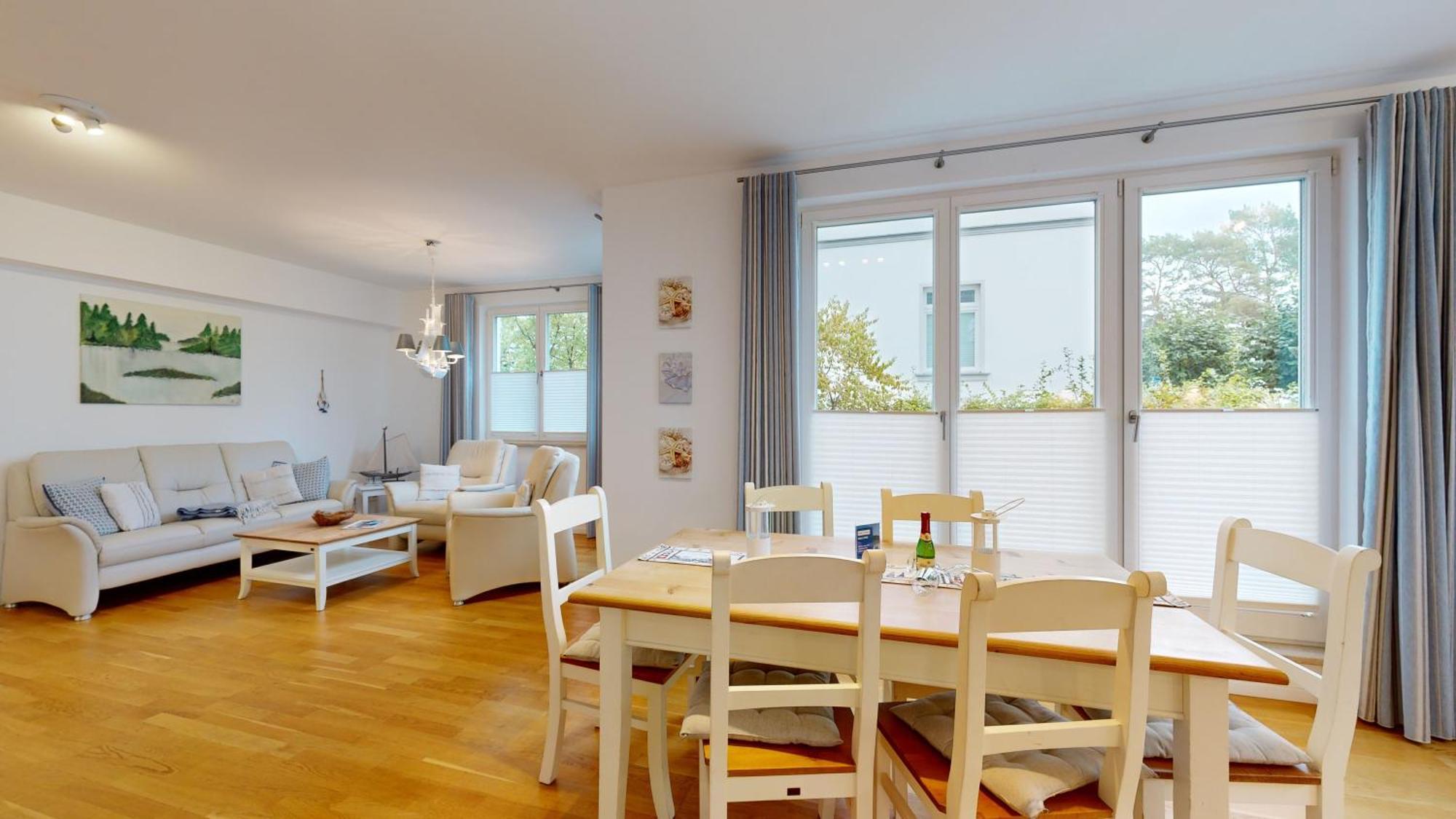 Strandnahe Fewos Mit Terrasse Oder Dachterrasse, Strandhaus Seeblick, Binz Eksteriør billede