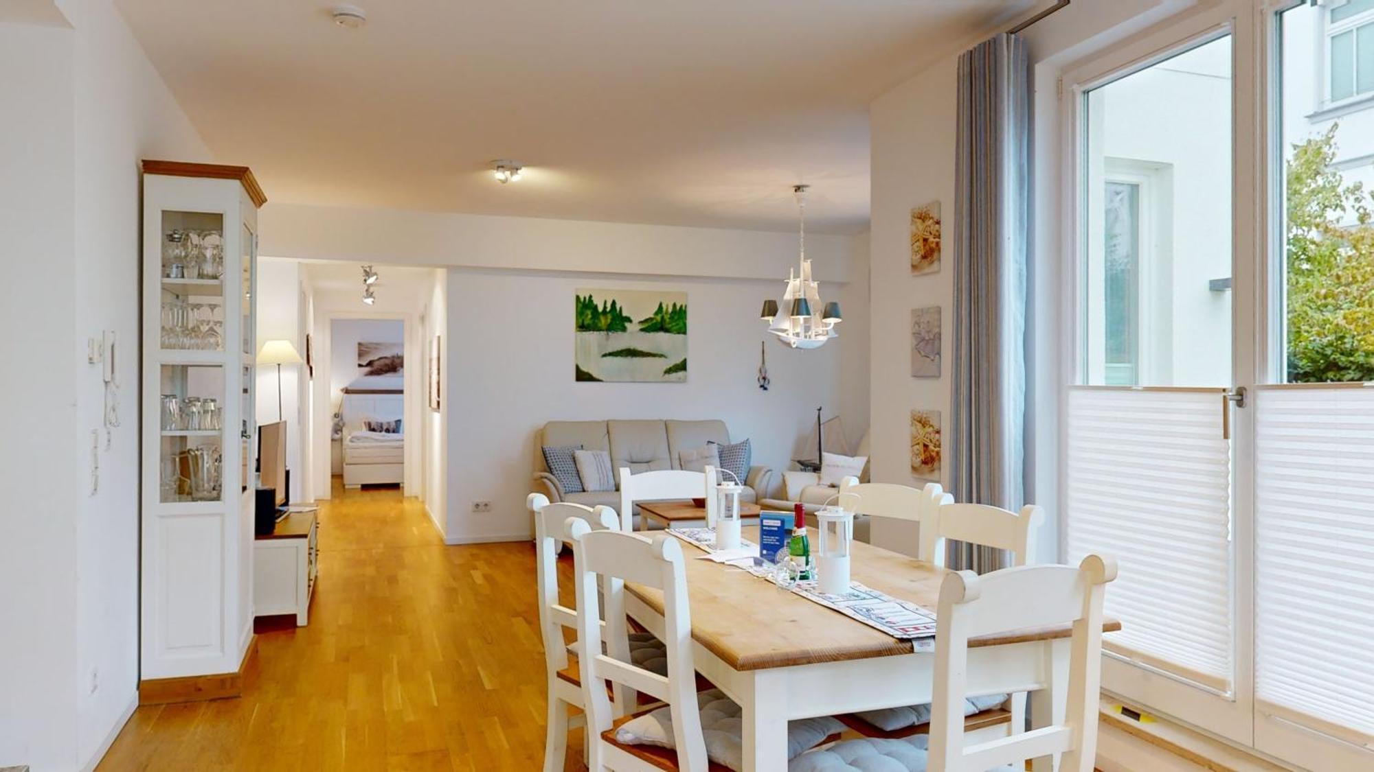 Strandnahe Fewos Mit Terrasse Oder Dachterrasse, Strandhaus Seeblick, Binz Eksteriør billede