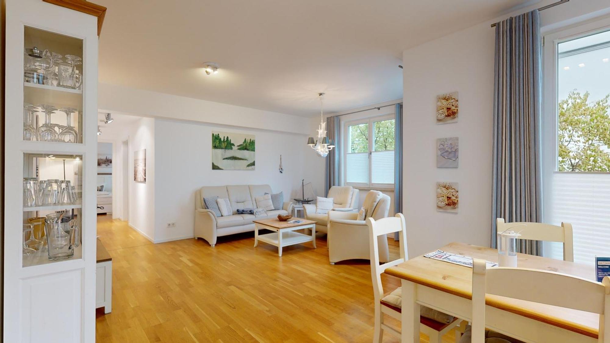 Strandnahe Fewos Mit Terrasse Oder Dachterrasse, Strandhaus Seeblick, Binz Eksteriør billede