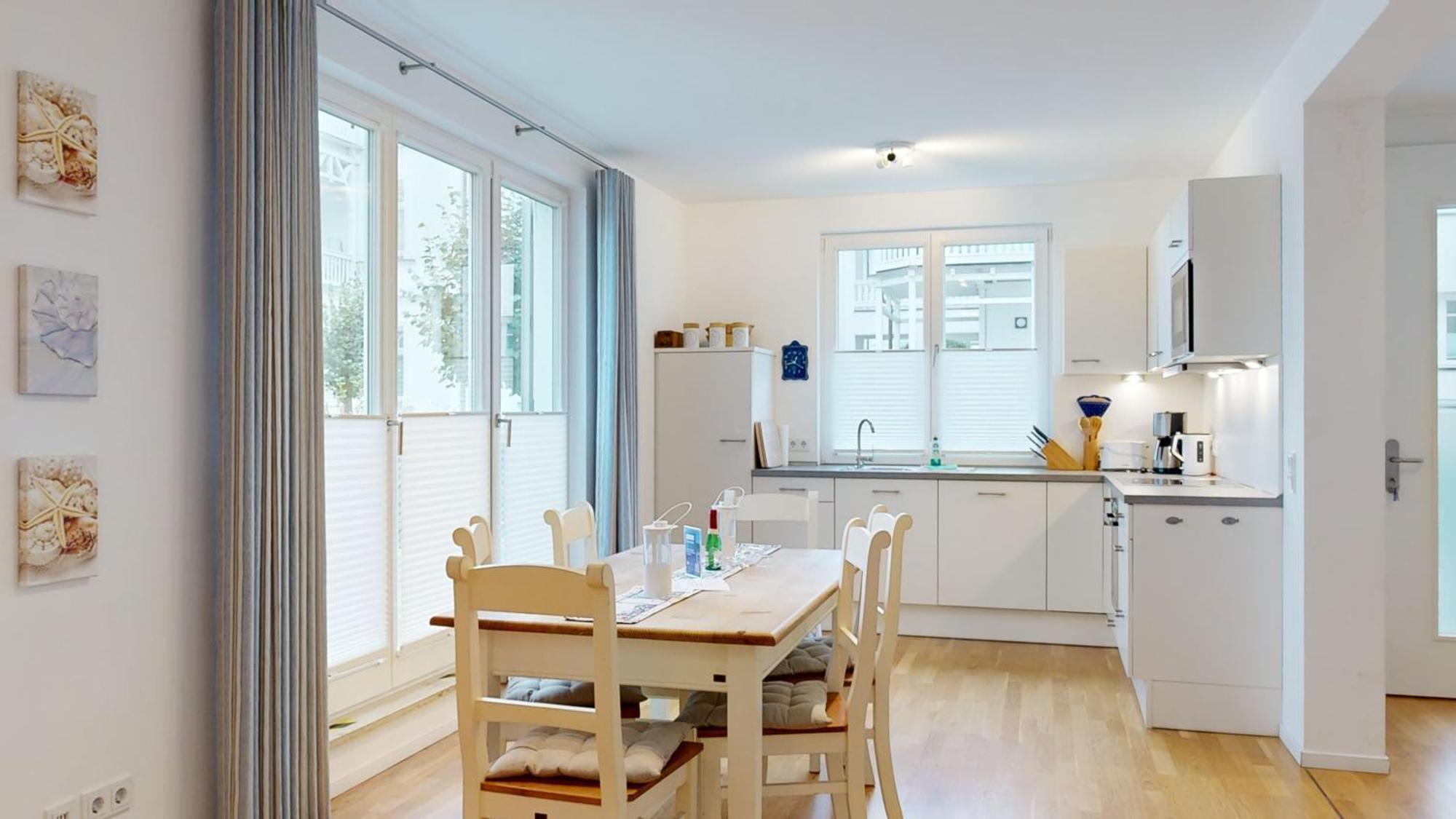 Strandnahe Fewos Mit Terrasse Oder Dachterrasse, Strandhaus Seeblick, Binz Eksteriør billede